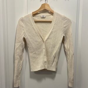 Wilfred cream cardigan
